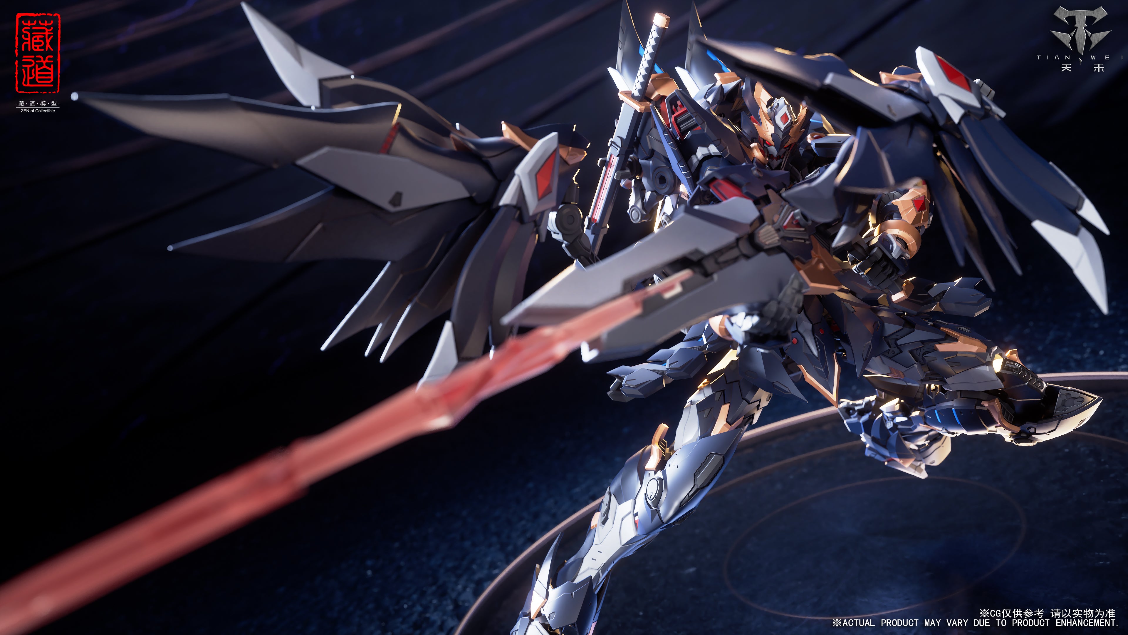 ZEN Of Collectible CD-09 Raven Alloy Action Figure