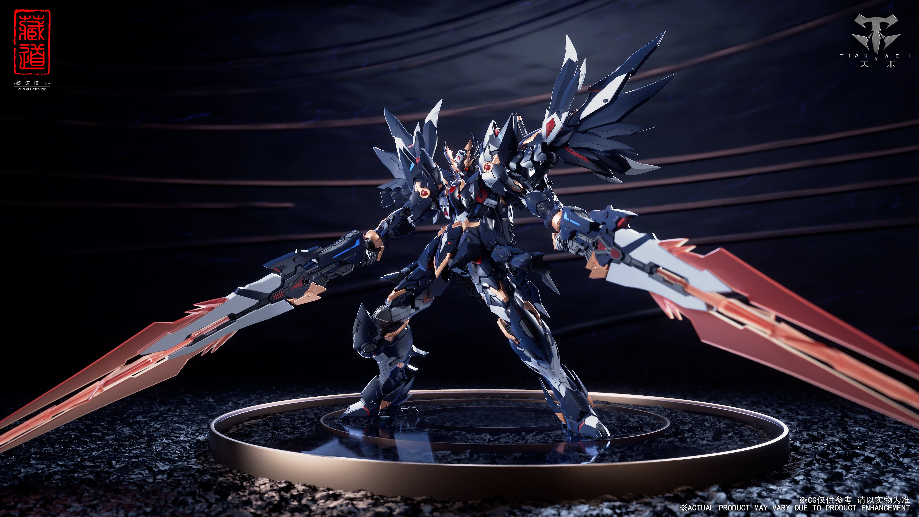 ZEN Of Collectible CD-09 Raven Alloy Action Figure