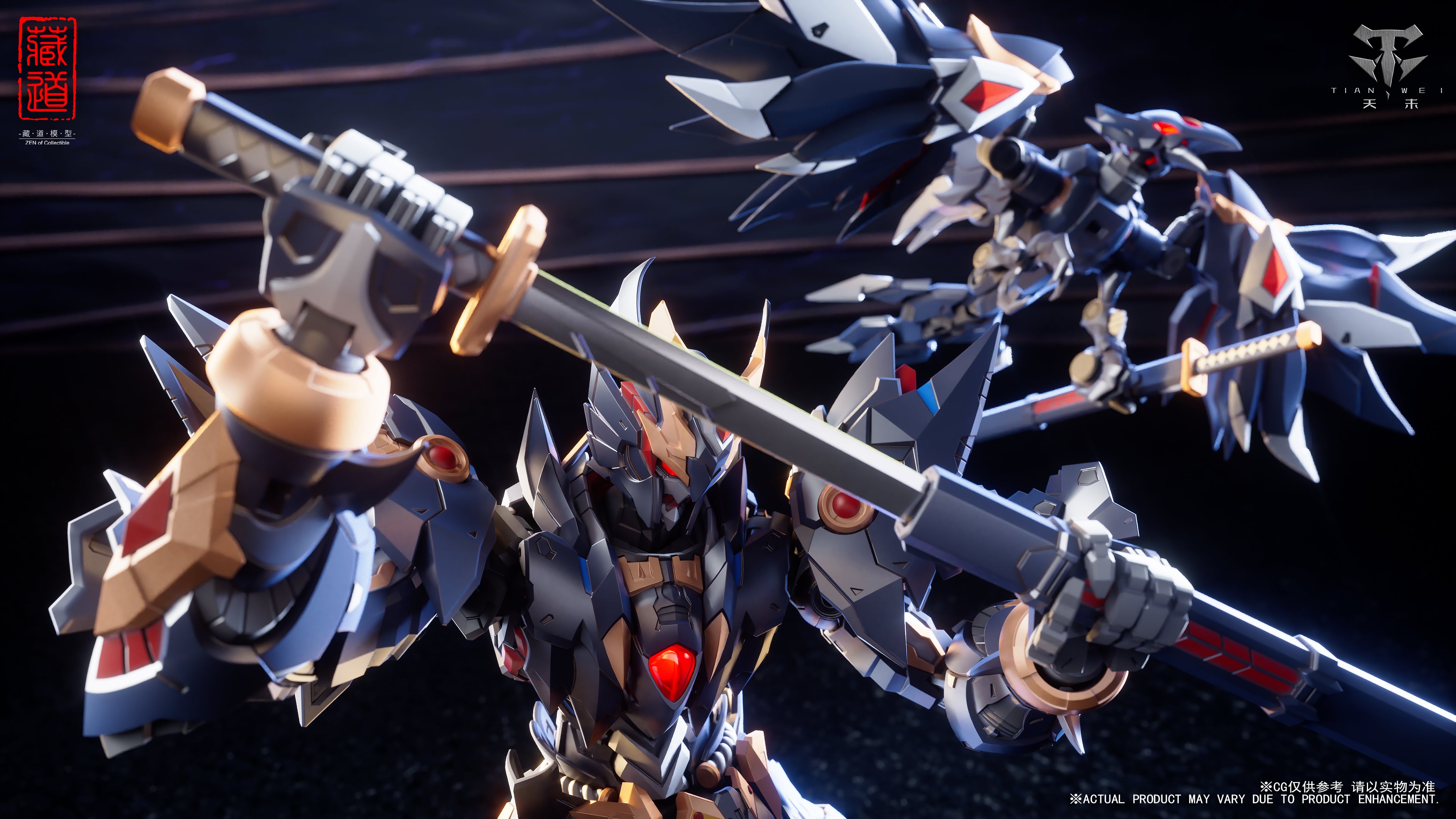 ZEN Of Collectible CD-09 Raven Alloy Action Figure