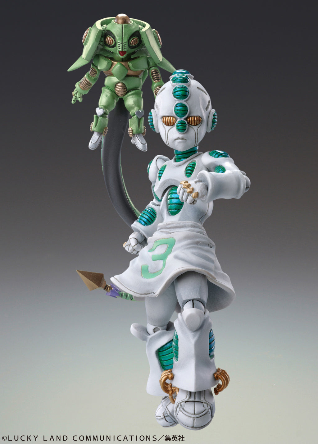 JoJo's Bizarre Adventure Super Action Statue Echoes Act 2 & Echoes Act 3