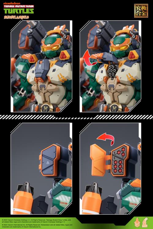 Heatboys Teenage Mutant Ninja Turtles HB0014 Michelangelo Action Figure