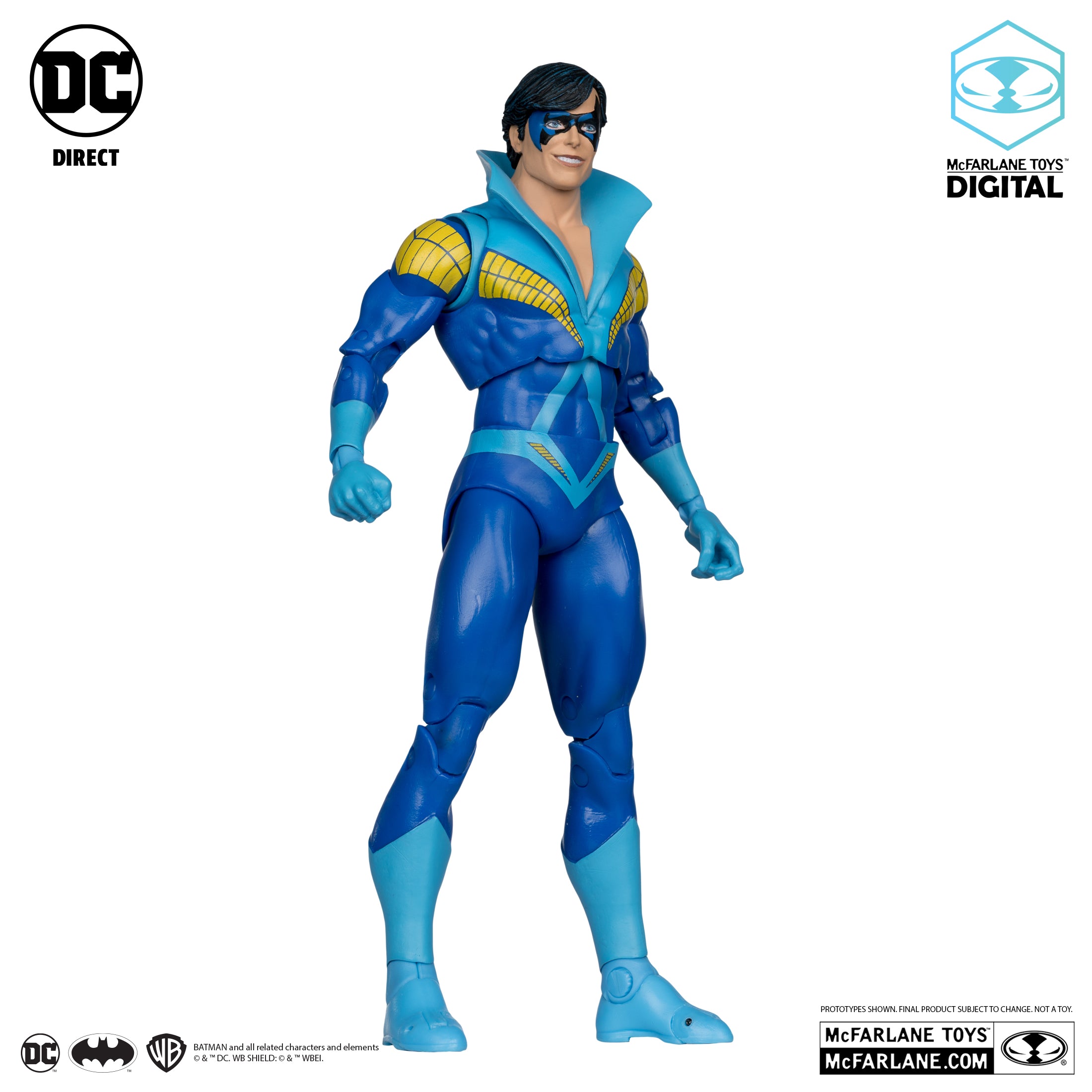 Nightwing Action Figure – DC Multiverse | The New Teen Titans | 7-Inch Collectible