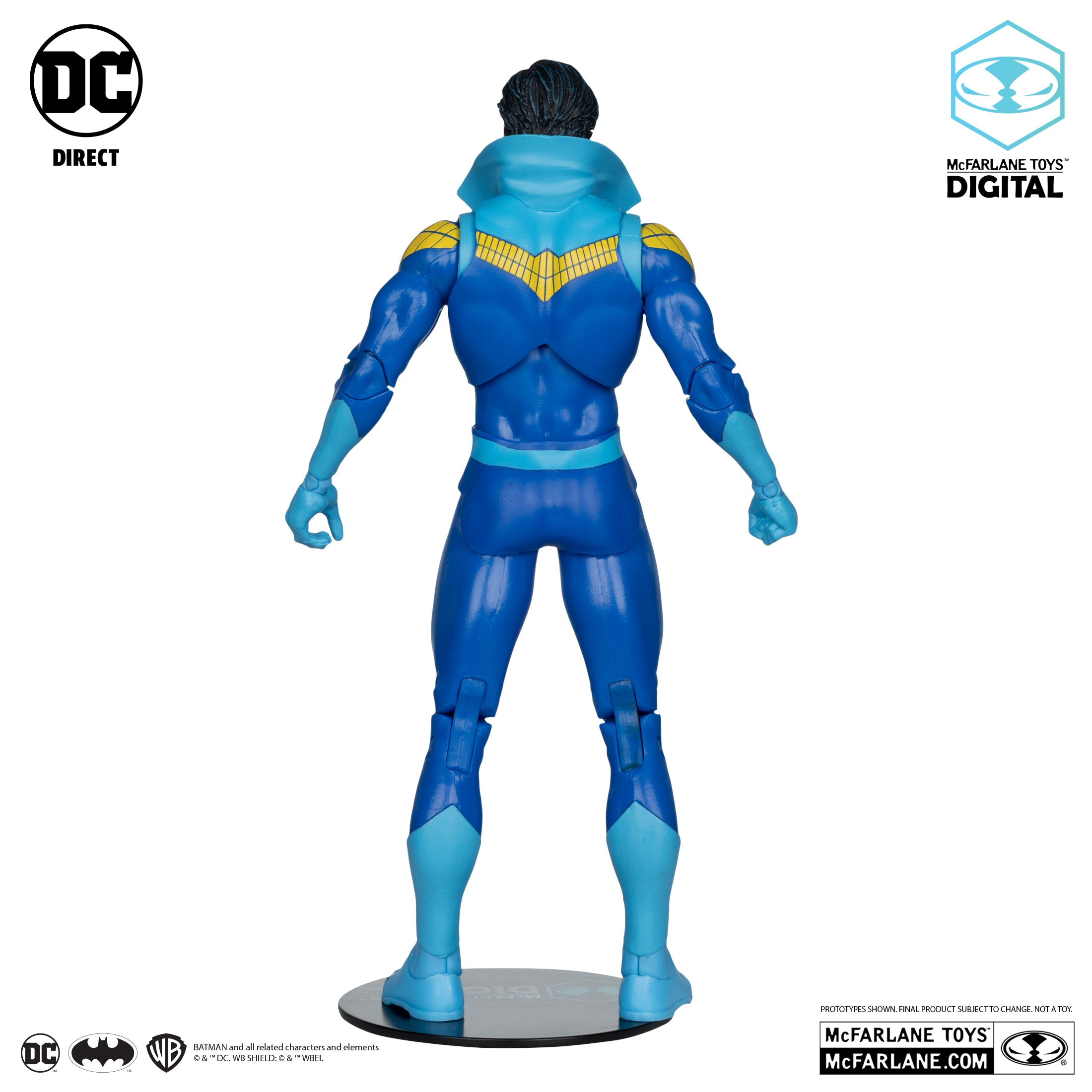 Nightwing Action Figure – DC Multiverse | The New Teen Titans | 7-Inch Collectible