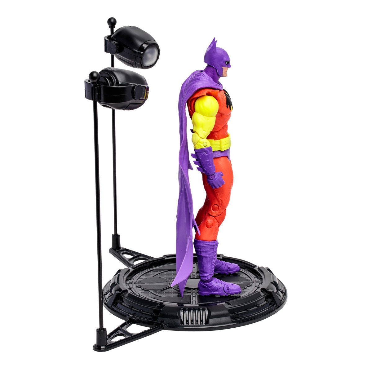 DC Multiverse Batman of Zur-En-Arh Black Light Gold Label Action Figure | Exclusive