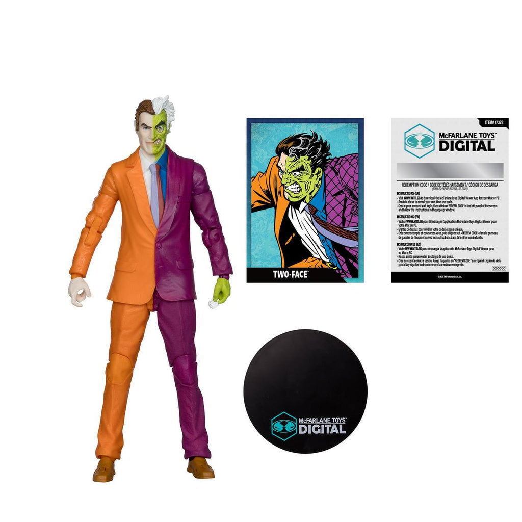 DC: The Silver Age Two-Face 7" Action Figure (With Digital Code) | 1 Per Customer