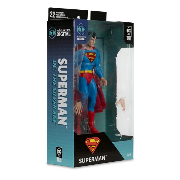 DC: The Silver Age Superman 7" Action Figure (With Digital Code) | 1 Per Customer