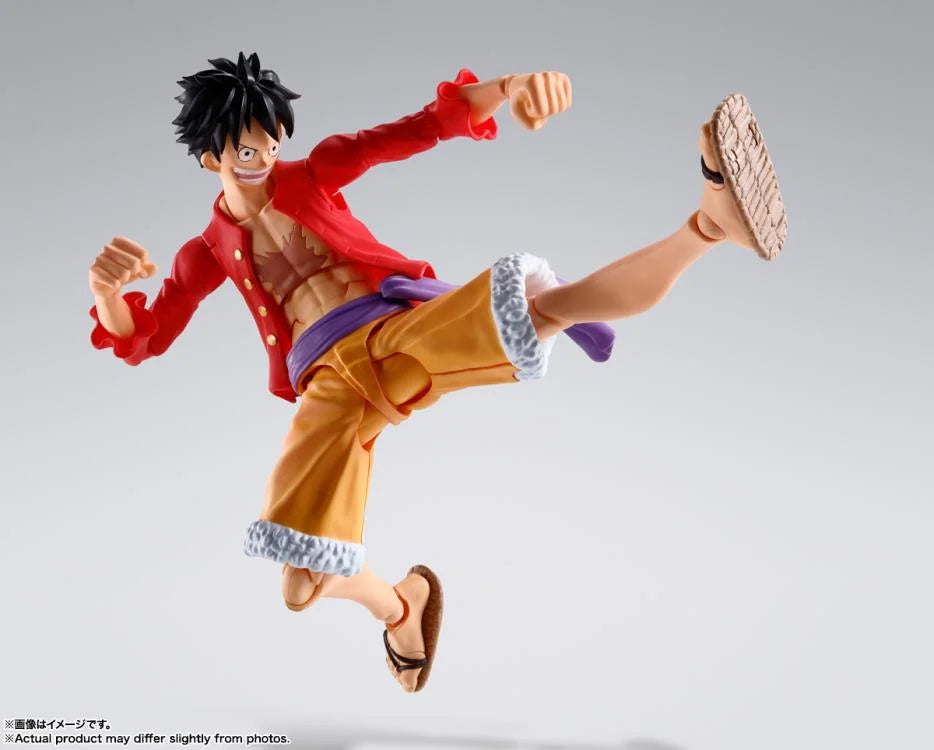 SH Figuarts One Piece" Monkey D. Luffy - Incursión en Onigashima 