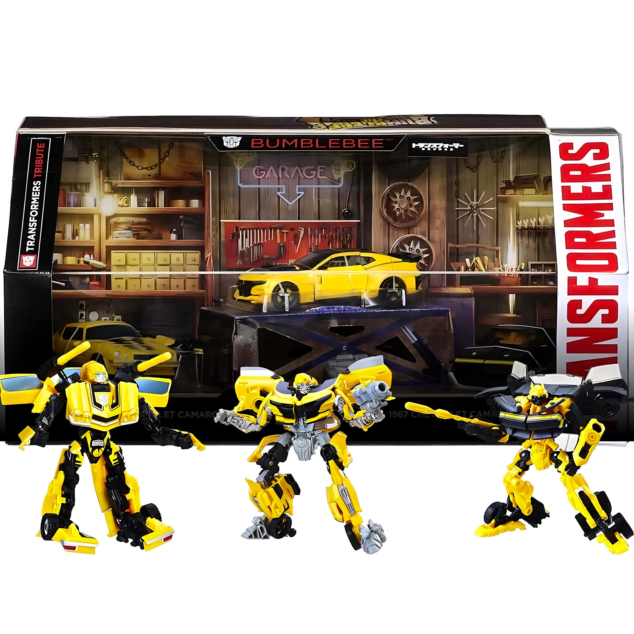 Bumblebee Evolution 3-Pack Set | Transformers Tribute