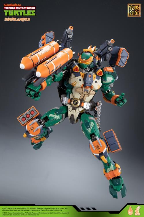 Heatboys Teenage Mutant Ninja Turtles HB0014 Michelangelo Action Figure