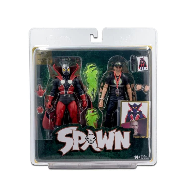 Spawn 30th Anniversary Spawn & Todd McFarlane Action Figure Two-Pack