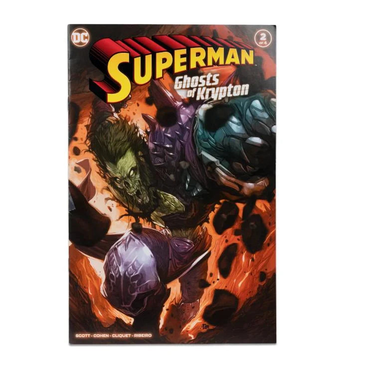 DC Page Punchers: Ghosts of Krypton Zod w/Comic 7" Figure
