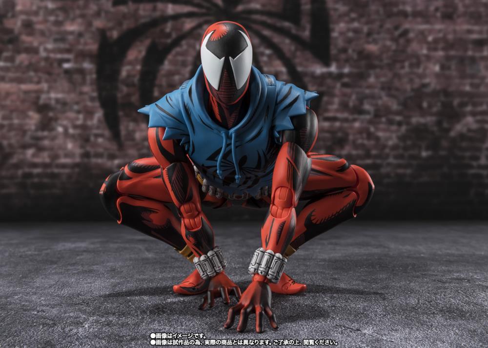 Spider-Man: Across the Spider-Verse S.H.Figuarts Scarlet Spider Action Figure | Preorder