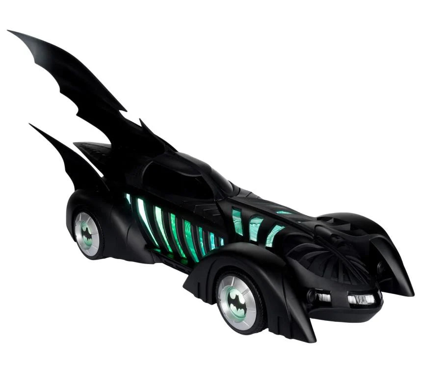 DC Multiverse Batman Forever Alfred Pennyworth & Batmobile