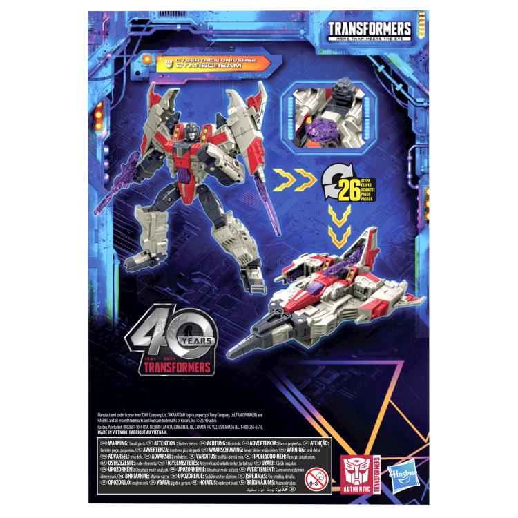 TL-73 Transformers Legacy United Starscream (Cybertron Universe)