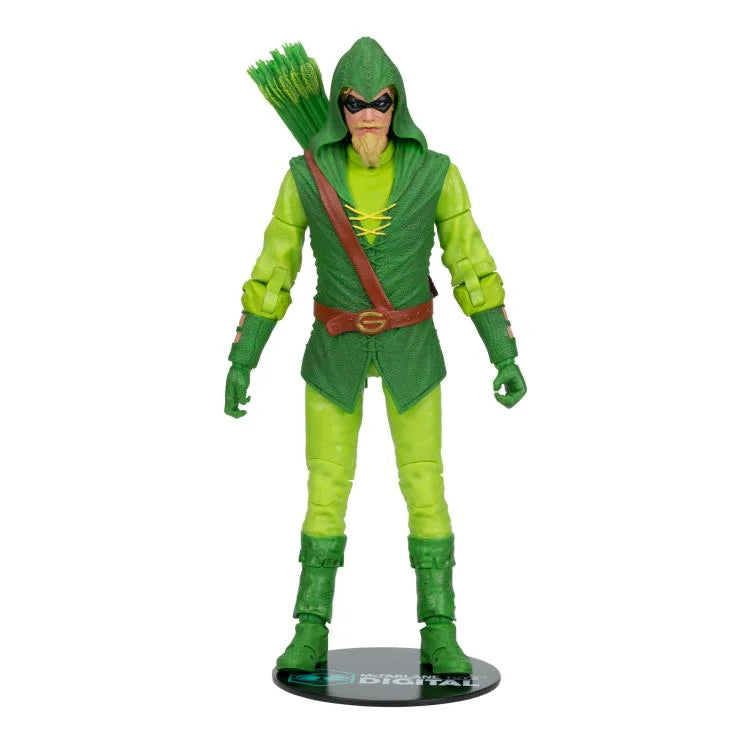 Figura de acción de Green Arrow: Longbow Hunter de 7" con código digital 