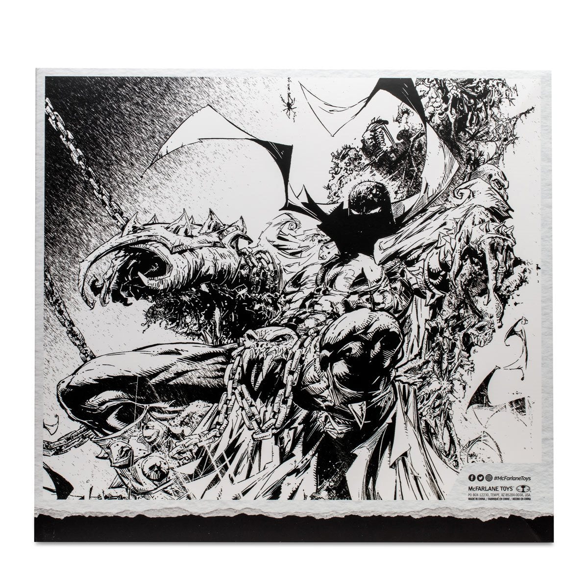 Spawn with Throne Sketch Edition Gold Label 7-Inch Scale Action Figure | No Autograph | Exclusive