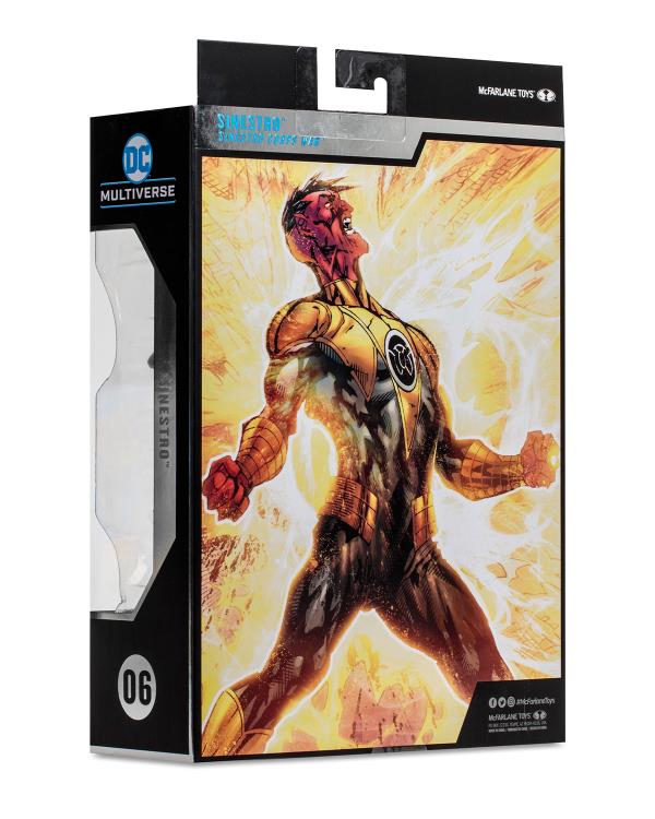 Sinestro Corps Wars DC Multiverse Collector Edition Sinestro Action Figure