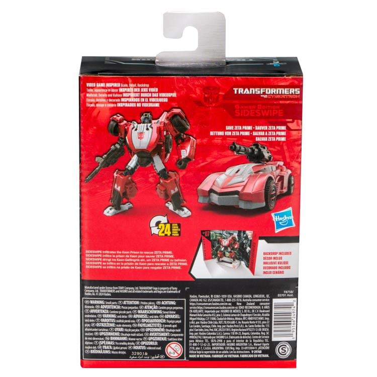 Serie de estudio Transformers SS GE-07 Sideswipe