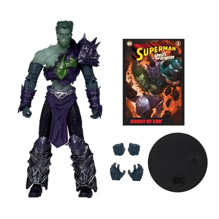 DC Page Punchers: Ghosts of Krypton Zod w/Comic 7" Figure