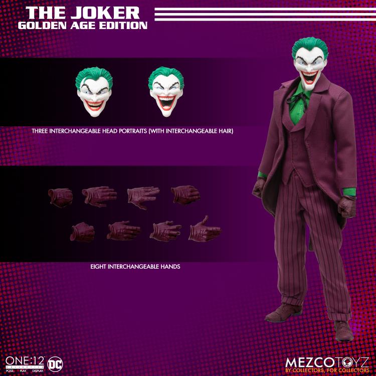 DC Comics One:12 Collective The Joker | Golden Age Edition-19