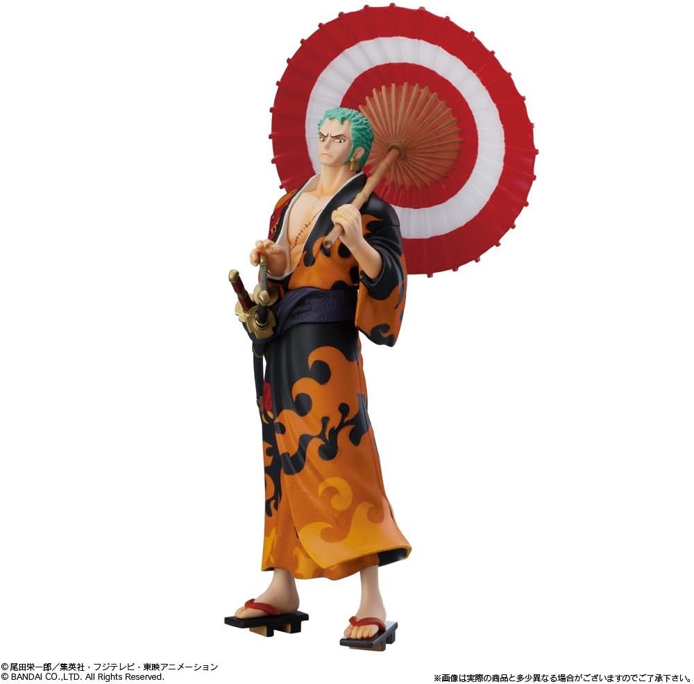 Bandai Shokugan Super One Piece Styling Kimono Style Toy Figure