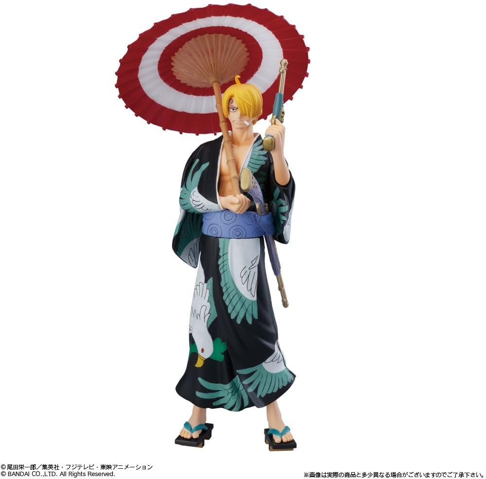 Bandai Shokugan Super One Piece Styling Kimono Style Toy Figure