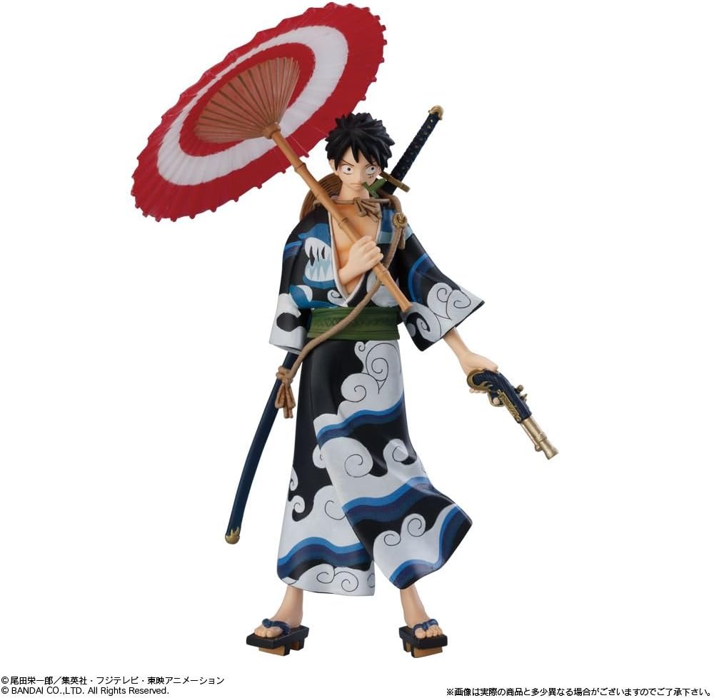 Bandai Shokugan Super One Piece Styling Kimono Style Toy Figure