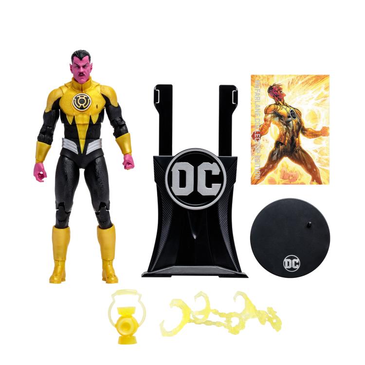 Sinestro Corps Wars DC Multiverse Collector Edition Sinestro Action Figure
