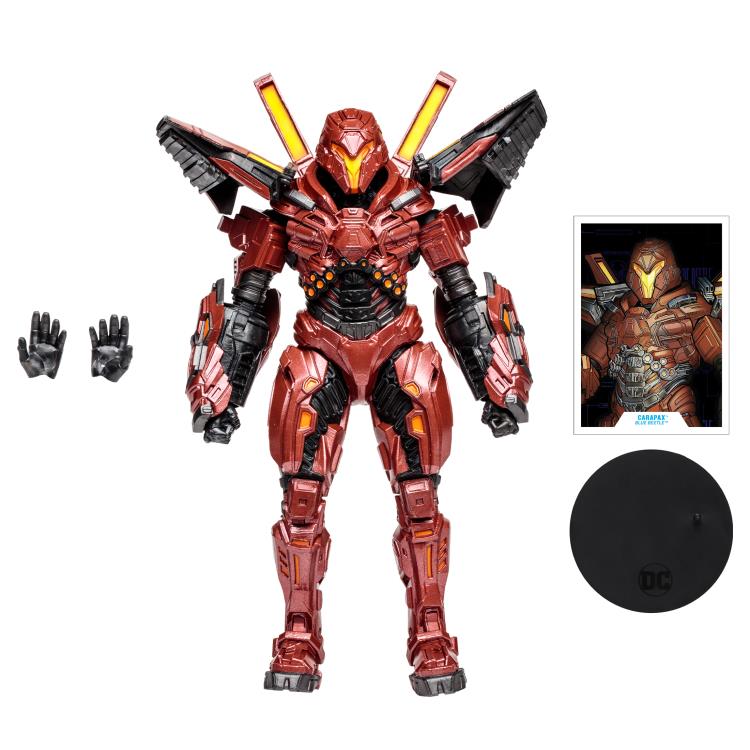 DC Multiverse Blue Beetle Carapax | Mega Action Figure