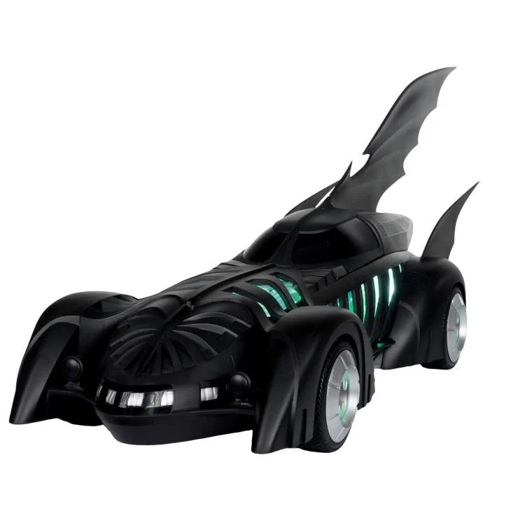DC Multiverse Batman Forever Alfred Pennyworth & Batmobile
