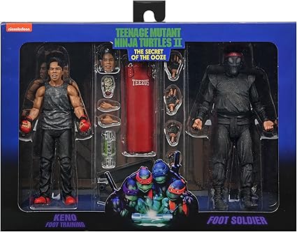 Teenage Mutant Ninja Turtles 2: Secret of the Ooze Foot Training Keno & Foot Soldier