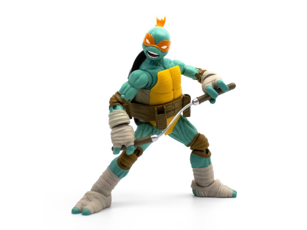 Teenage Mutant Ninja Turtles BST AXN Comic Heroes Michelangelo