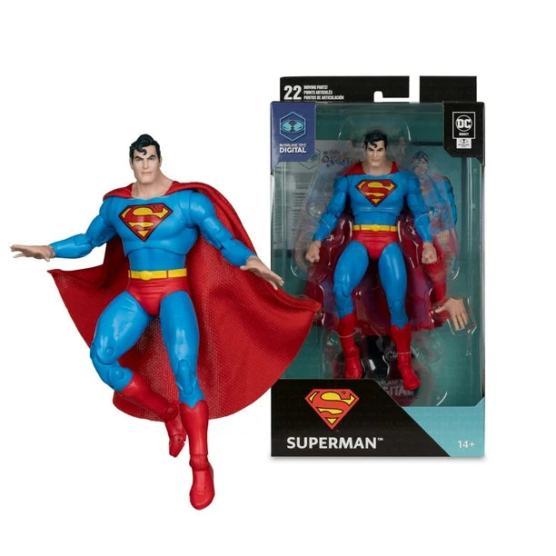 DC: The Silver Age Superman 7" Action Figure (With Digital Code) | 1 Per Customer