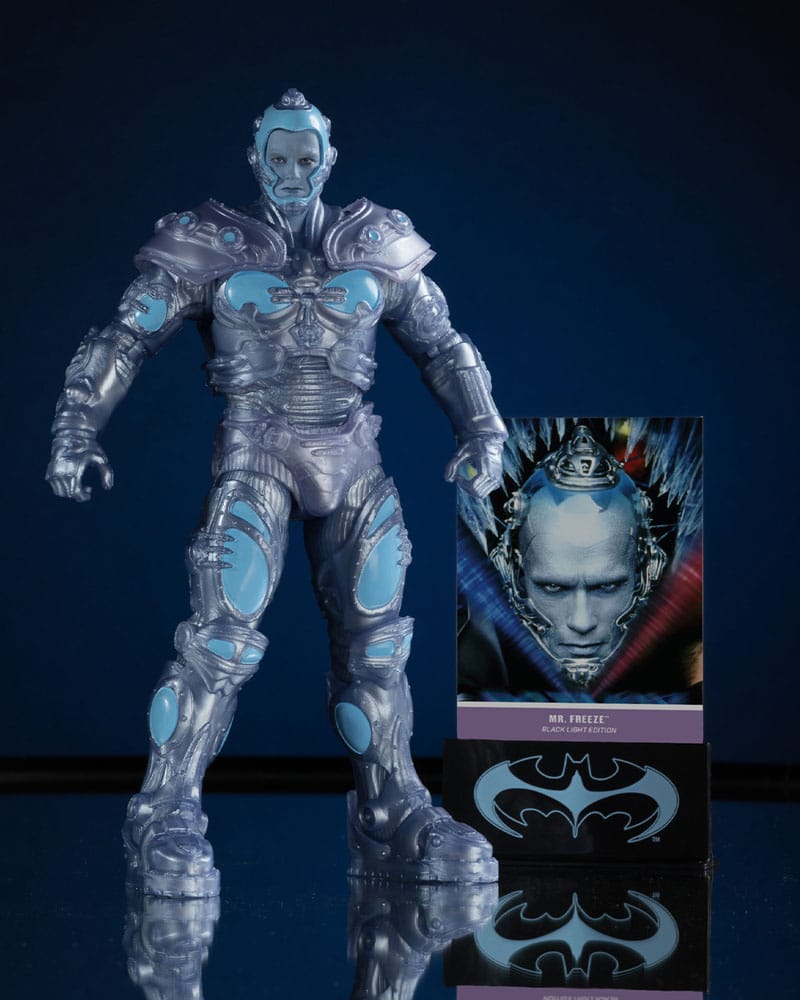 DC Multiverse Batman and Robin | Mr. Freeze Black Light Gold Label Exclusive