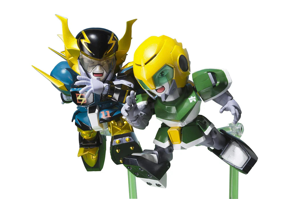 Shippu! Iron Leaguer Chogokin Iron Leaguer Mach Windy & Gold Foot