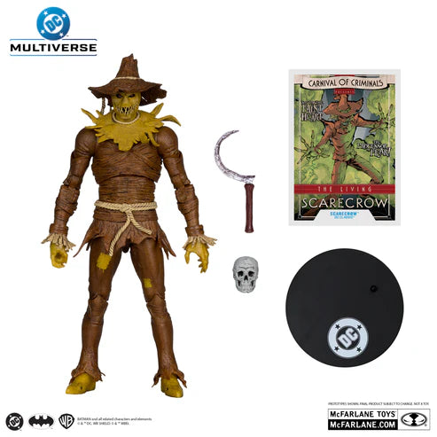 DC Classic DC Multiverse Scarecrow Action Figure | 1 Per Customer