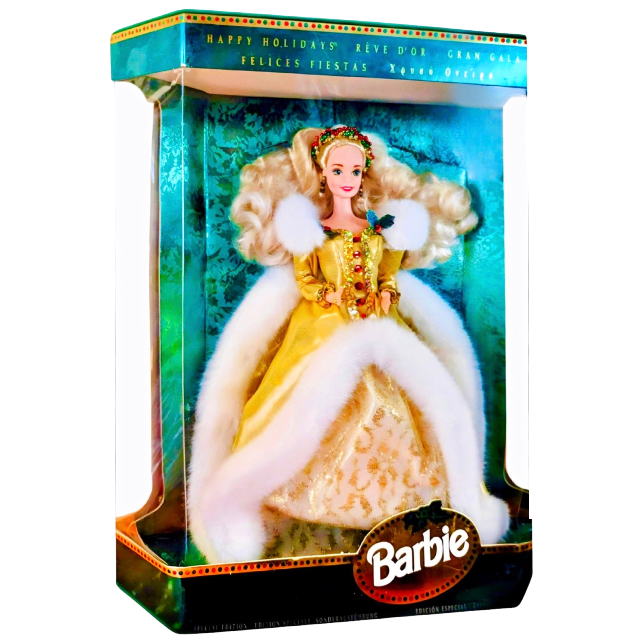 Happy Holidays Special Edition Barbie #12155 | 1994 Mattel - 0
