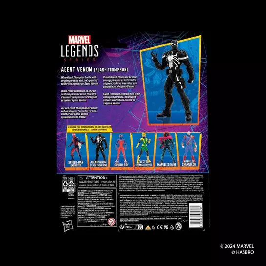 Marvel Legends Retro Series: Agent Venom (Flash Thompson) Action Figure