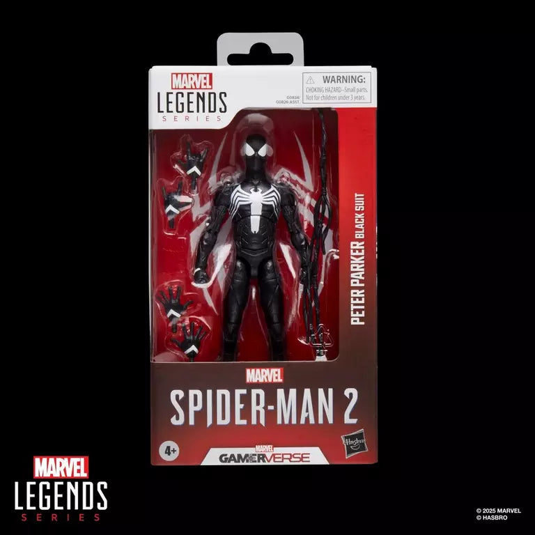 Marvel Legends Series Gamerverse Peter Parker Black Suit