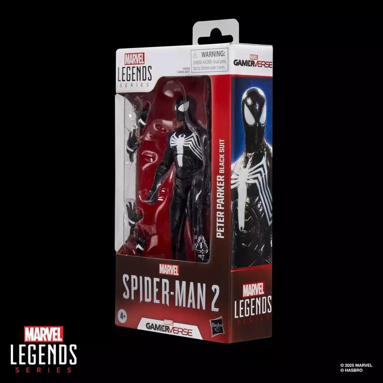 Marvel Legends Series Gamerverse Peter Parker Black Suit