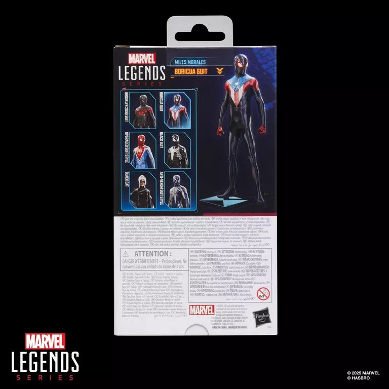 Marvel Legends Series Gamerverse Miles Morales Boricua Suit