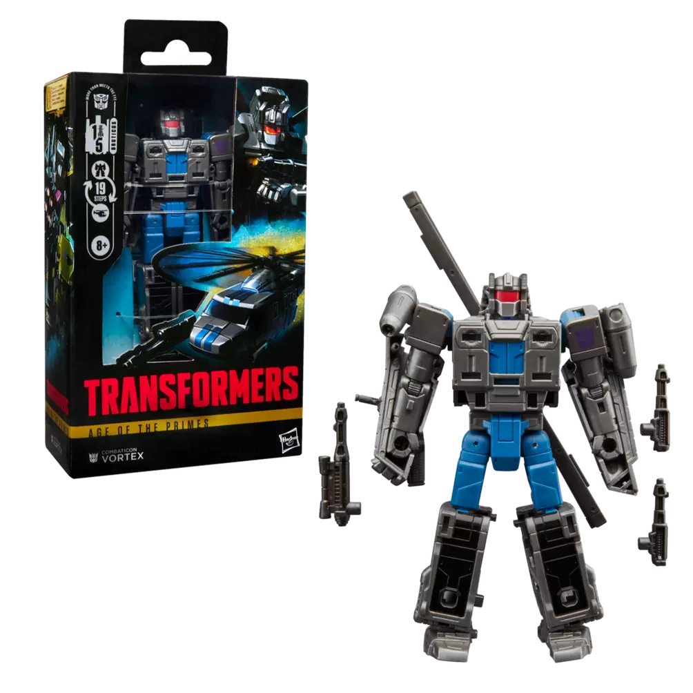 Transformers Age of the Primes Deluxe Class Combaticon Vortex