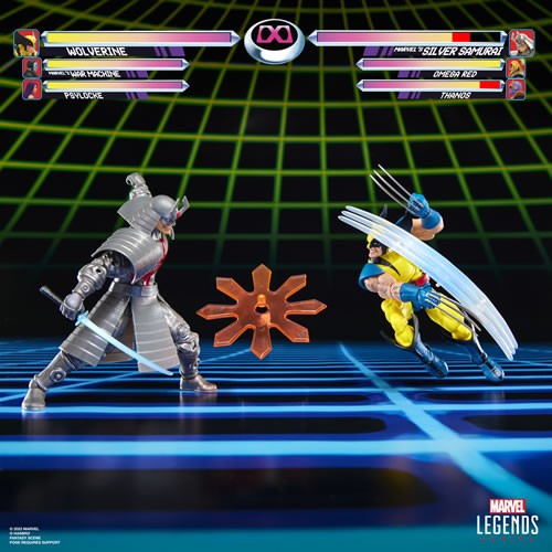Marvel Legends Gamerverse Wolverine vs. Silver Samurai Action Figure Two-Pack | Preorder