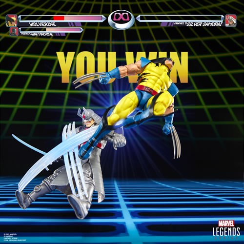 Marvel Legends Gamerverse Wolverine vs. Silver Samurai Action Figure Two-Pack | Preorder