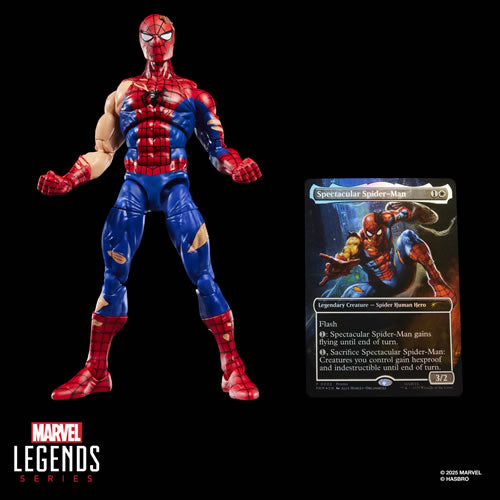 Marvel Legends 6" Figures - Magic: The Gathering - Battle-Damaged Spider-Man | 1 Per Customer