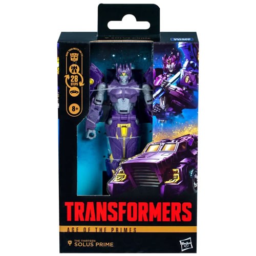 Transformers Age of the Primes Deluxe Class The Thirteen: Solus Prime Action Figure