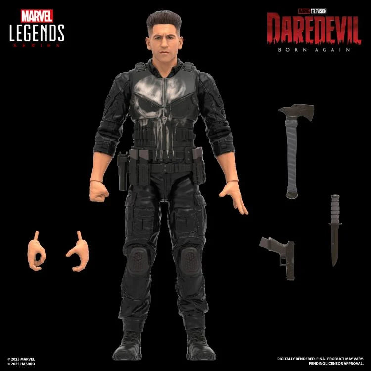 Daredevil: Born Again Marvel Legends The Punisher Action Figure