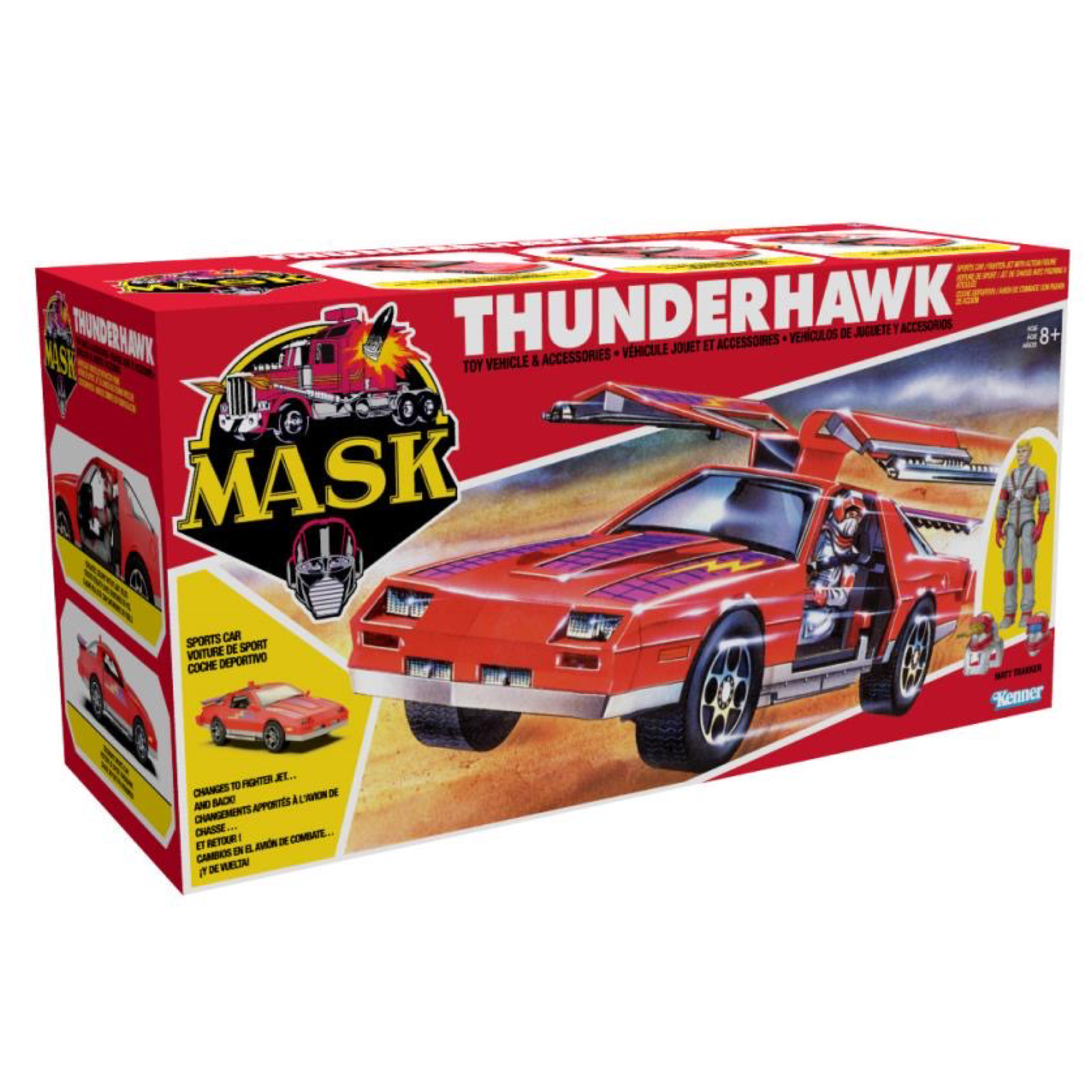 M.A.S.K. Thunderhawk Vehicle & Matt Trakker Action Figure Set | Preorder
