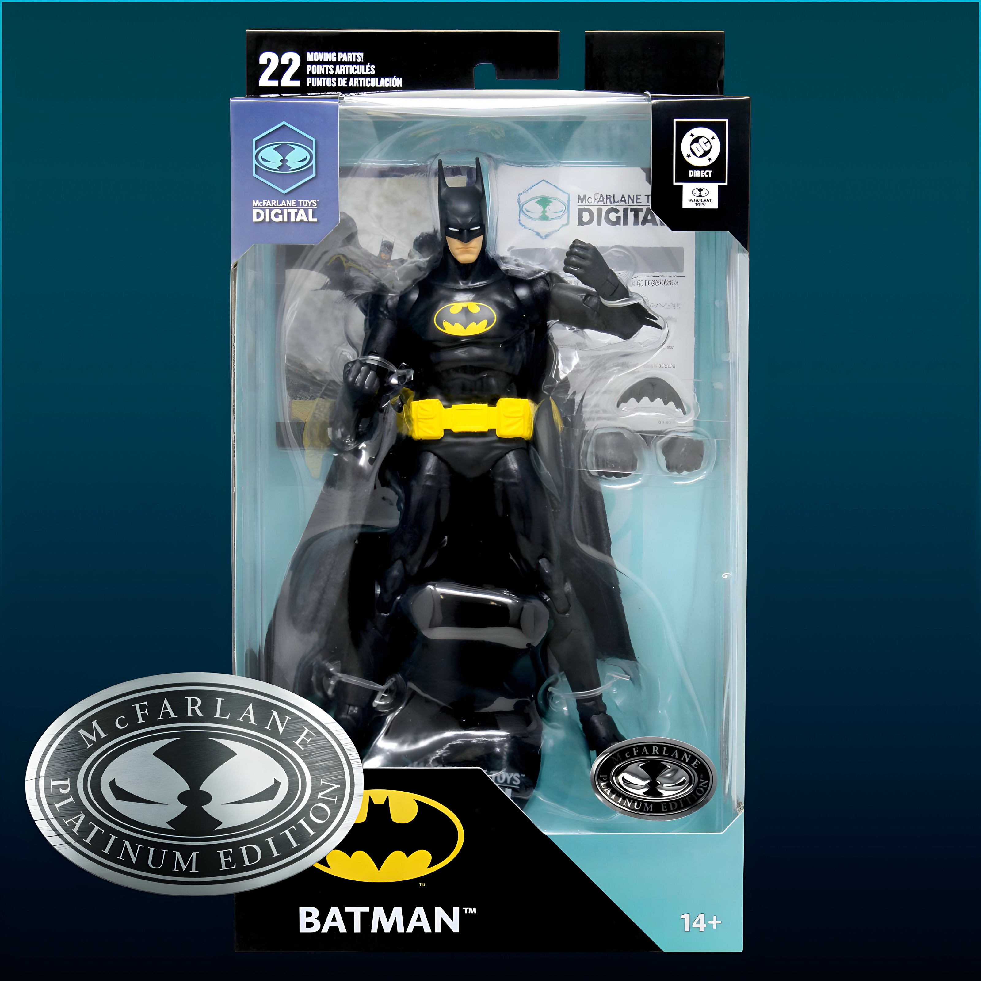 DC Direct McFarlane Digital Wave 5 7-Inch Scale Action Figure with McFarlane Toys Digital Collectible FULL CASE OF 6