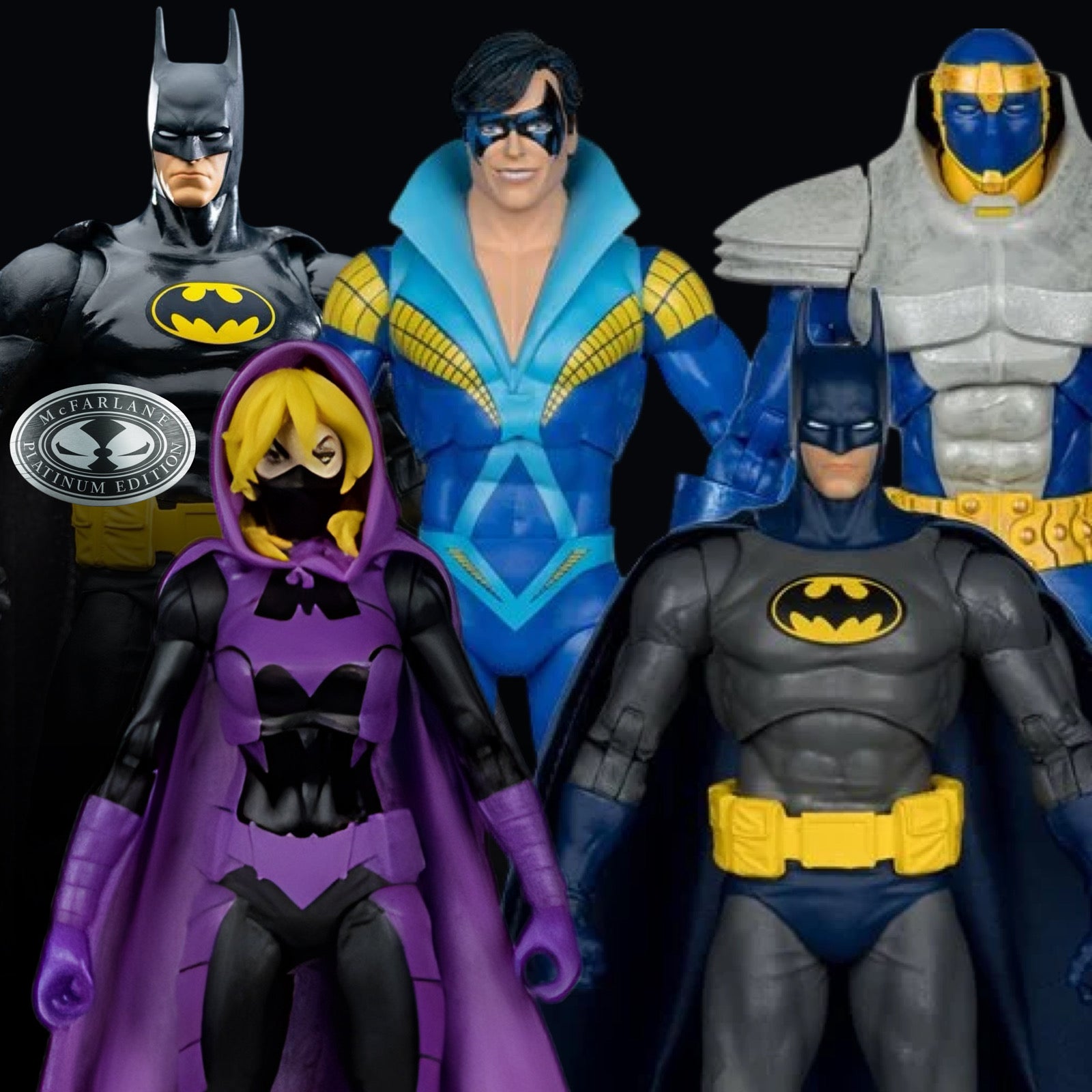 DC Direct McFarlane Digital Wave 5 7-Inch Scale Action Figure with McFarlane Toys Digital Collectible FULL CASE OF 6
